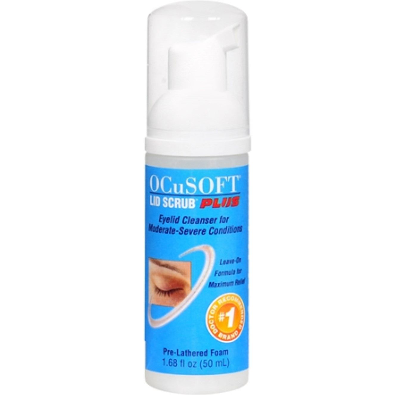 OCuSOFT Lid Scrub Plus Foaming Eyelid Cleanser 50 Ml