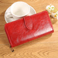 Long Leather Wallet For Women, New Style Wallet, Exquisite And High-end Card Case, Large-capacity Clutch, Mobile Phone Case, One-piece Consignment