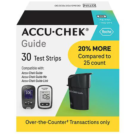 Accu-Chek Guide Test Strips - 30.0 ea
