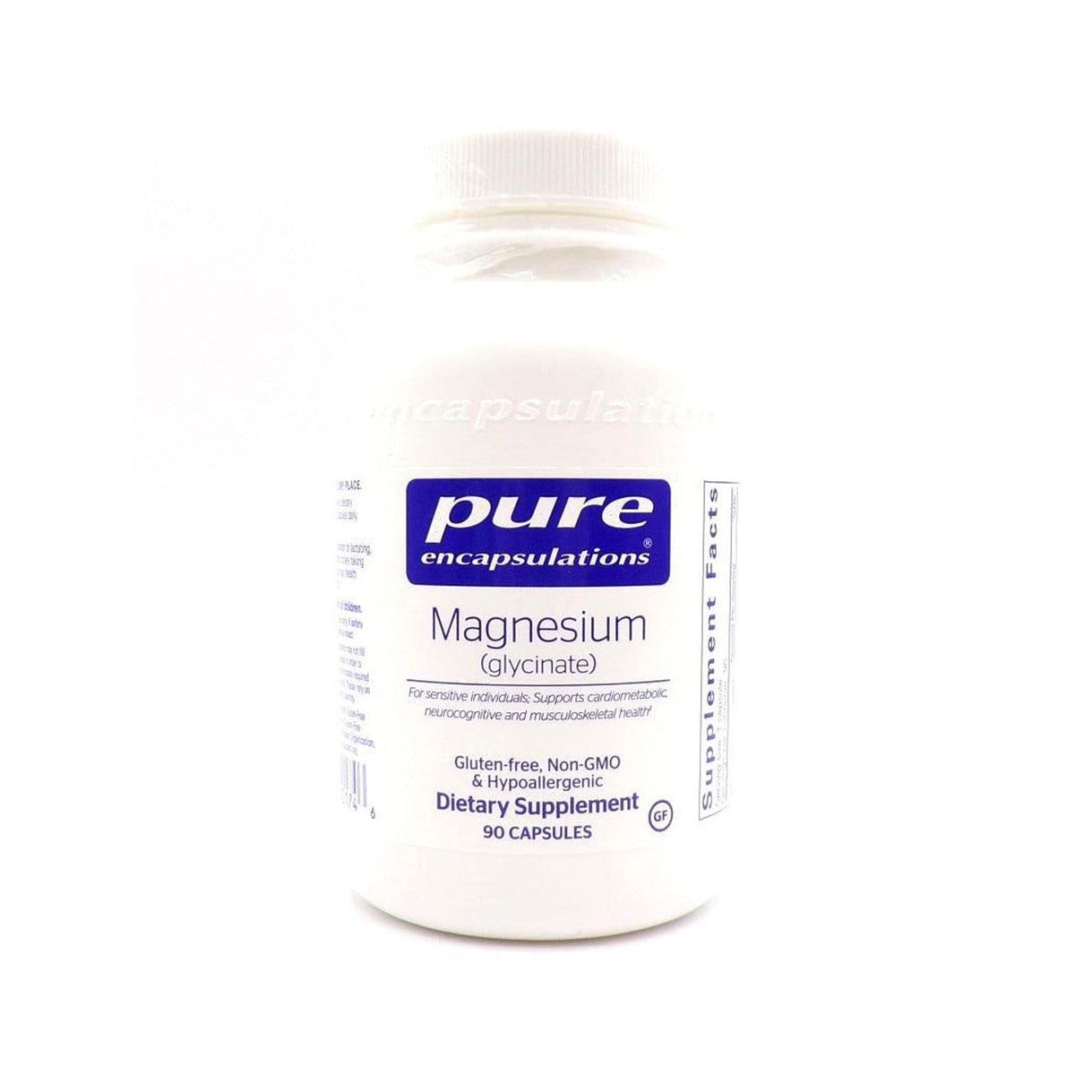 Pure Encapsulations Magnesium Glycinate 120 Mg, 90 Capsules