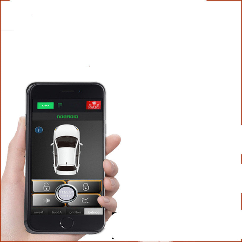 APP Remote Control Central   To Lock And  The Tail Box