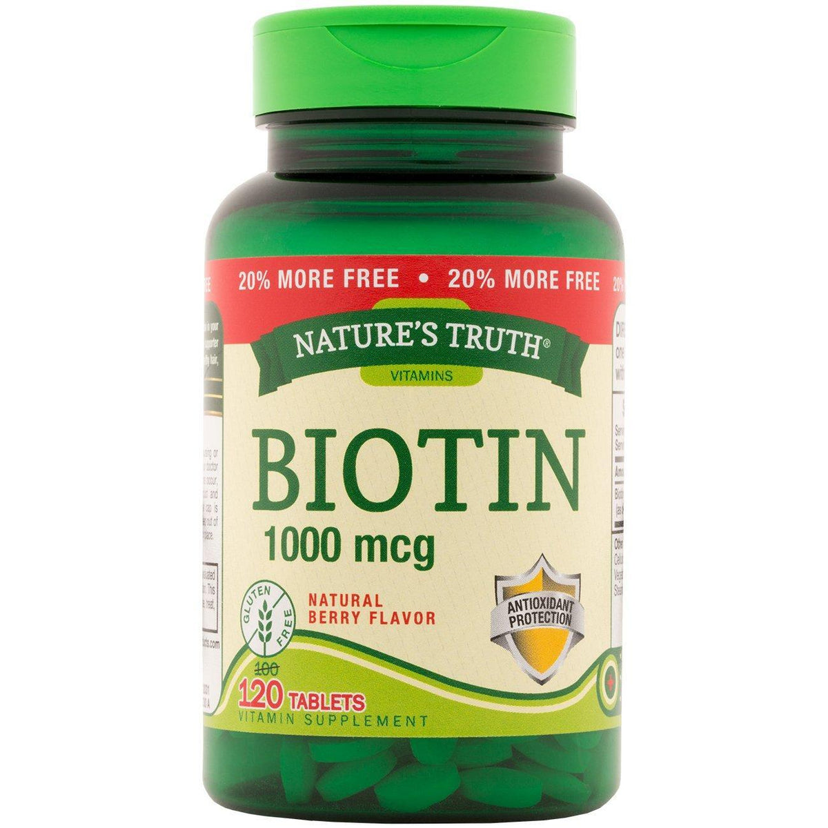 Nature's Truth Biotin, 1000 Mcg, Tablets