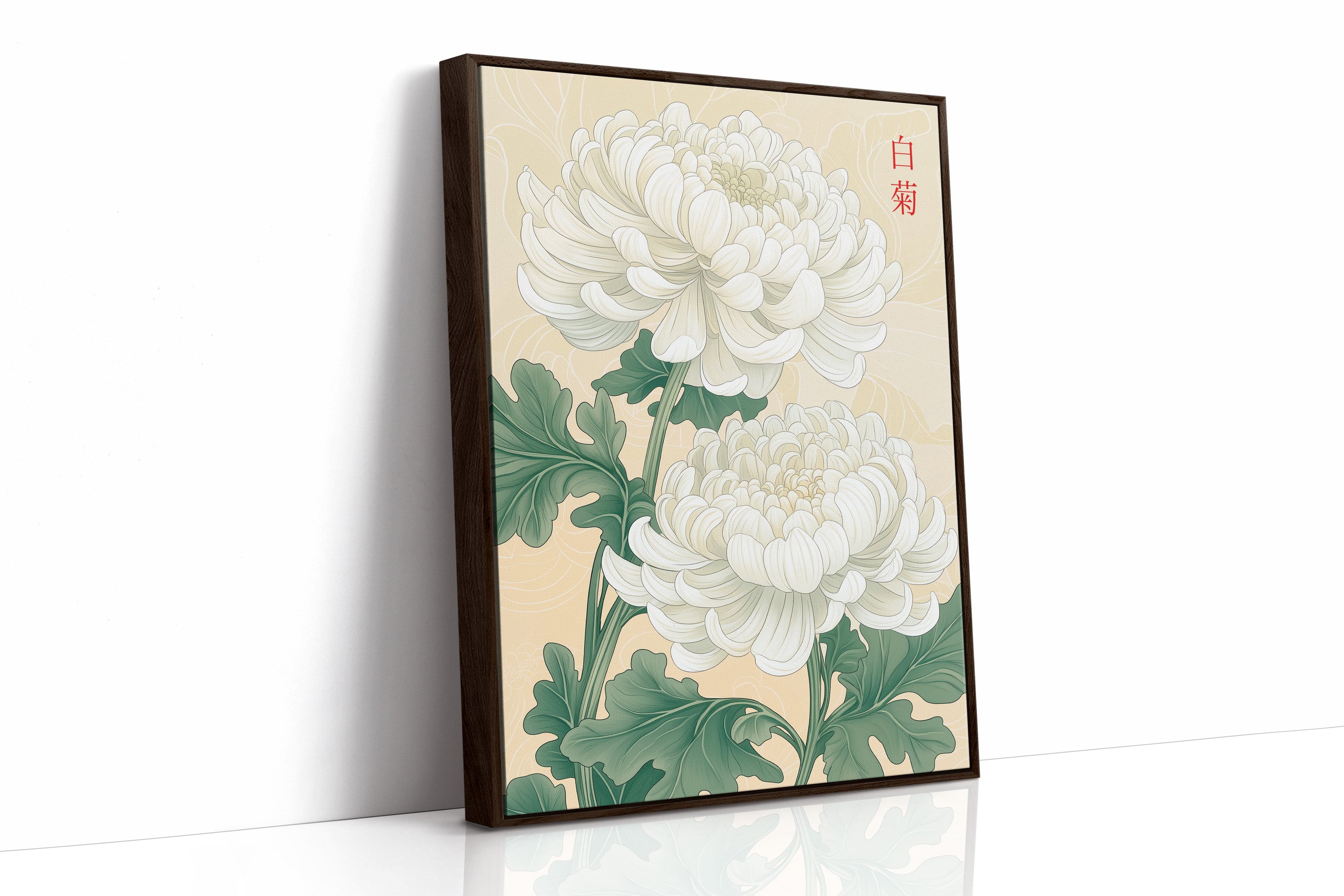 White Chrysanthemum – Symbol of Purity and Elegance