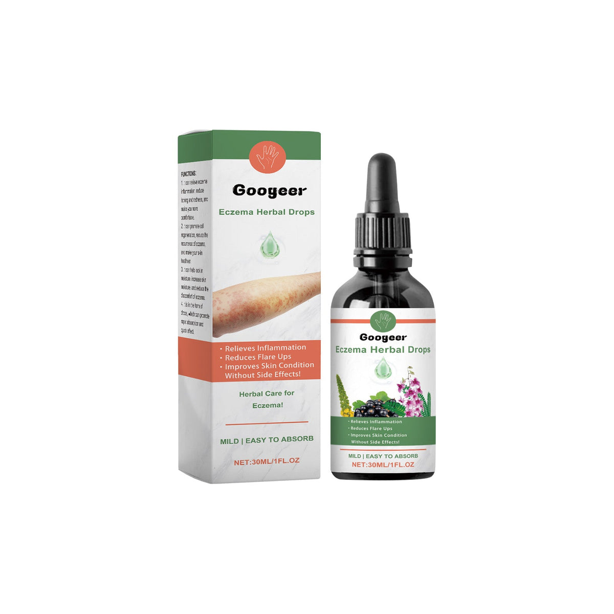 Eczema Herbal Drops Body Treatment