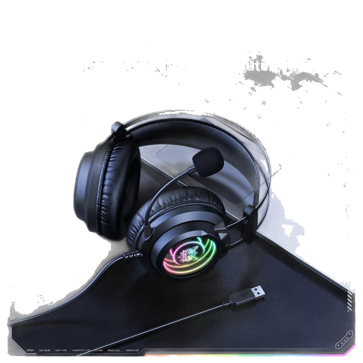 Nemo Eagle Eye Gaming Headphones – Wireless USB & 3.5mm