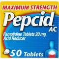 Pepcid® AC 20 mg Maximum Strength Tablet, 50 EA