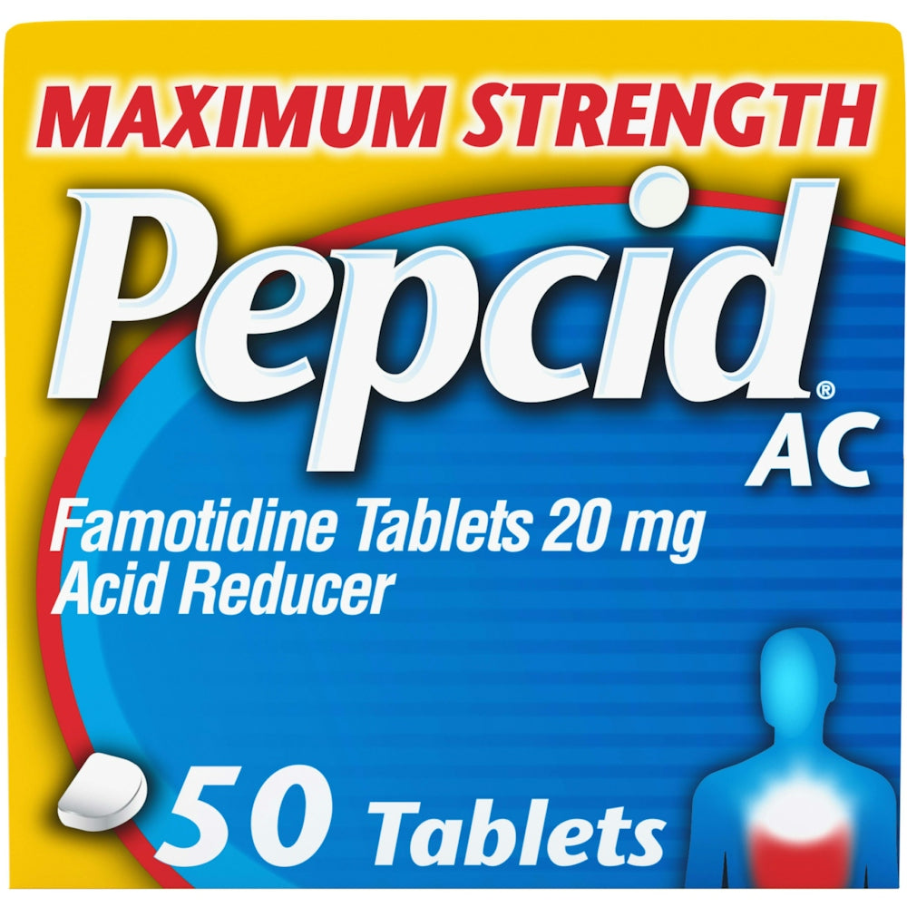 Pepcid® AC 20 mg Maximum Strength Tablet, 50 EA