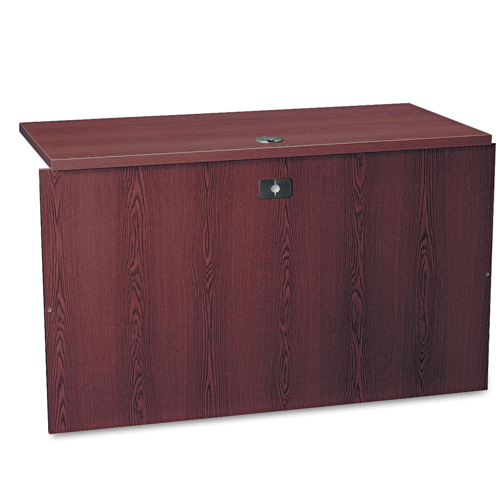 HON 10500 Series Bridge, 47w x 24d x 29.5h, Mahogany