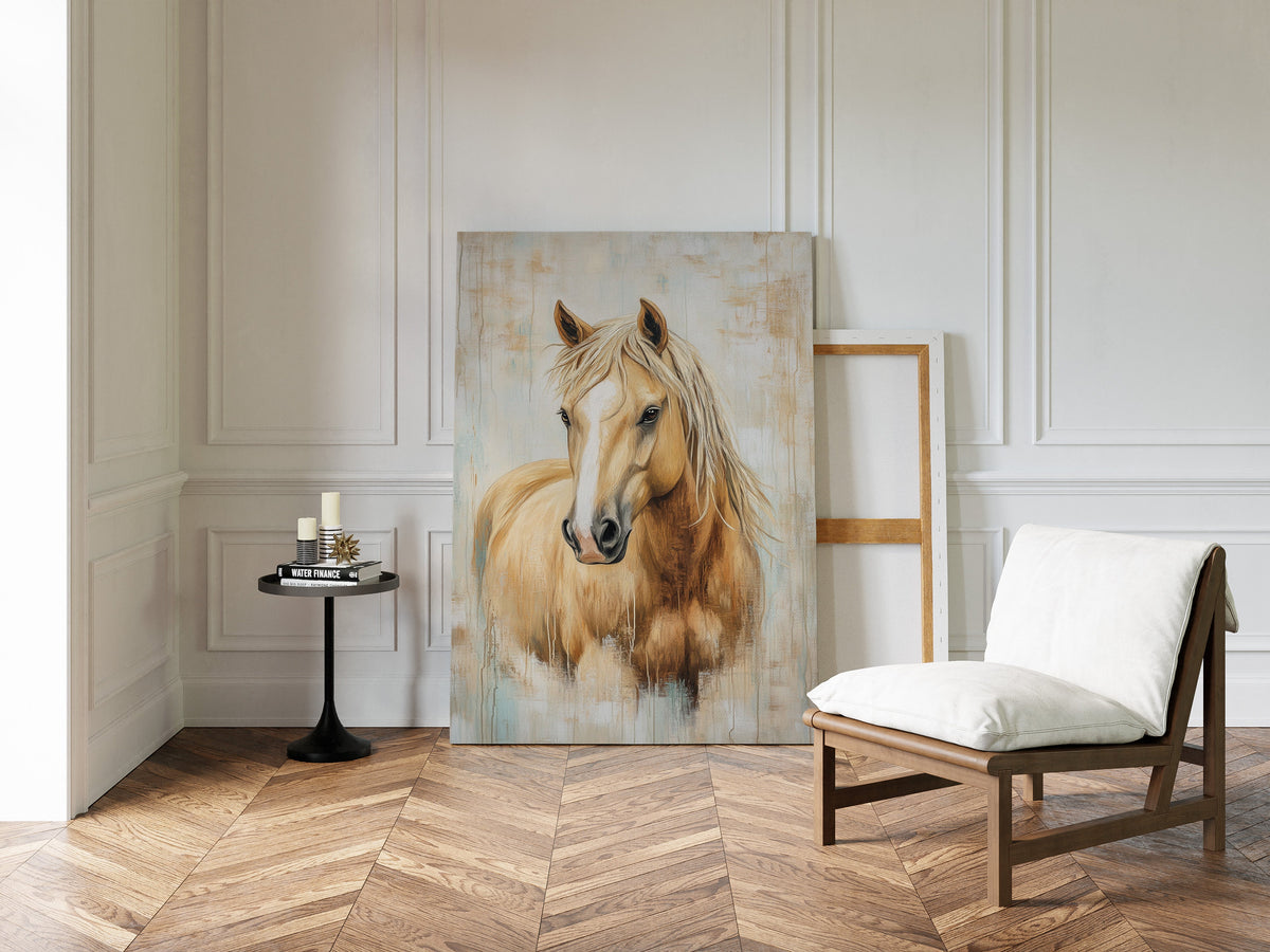 Palomino Gaze: Golden Spirit