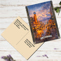 Downtown Glow Greeting Card by G. Debrekht - 97129GC