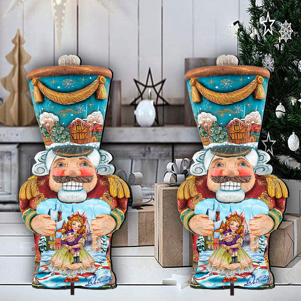 Old World Nutcracker Holiday Outdoor Decor by G. DeBrekht - Christmas Decor - 8116430F
