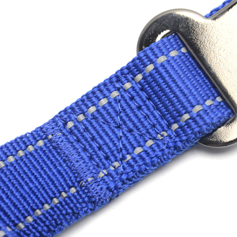 Elastic Anti-Pull Dog Leash — Stretchable Denim Style Safety Leash