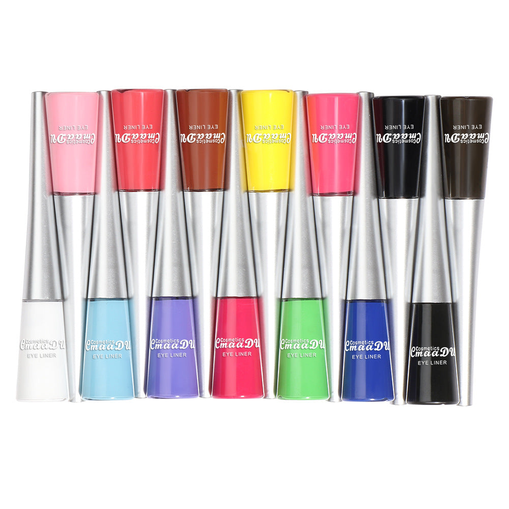 CmaaDu 14 color liquid eyeliner set matte  quick drying  long lasting  no smudge