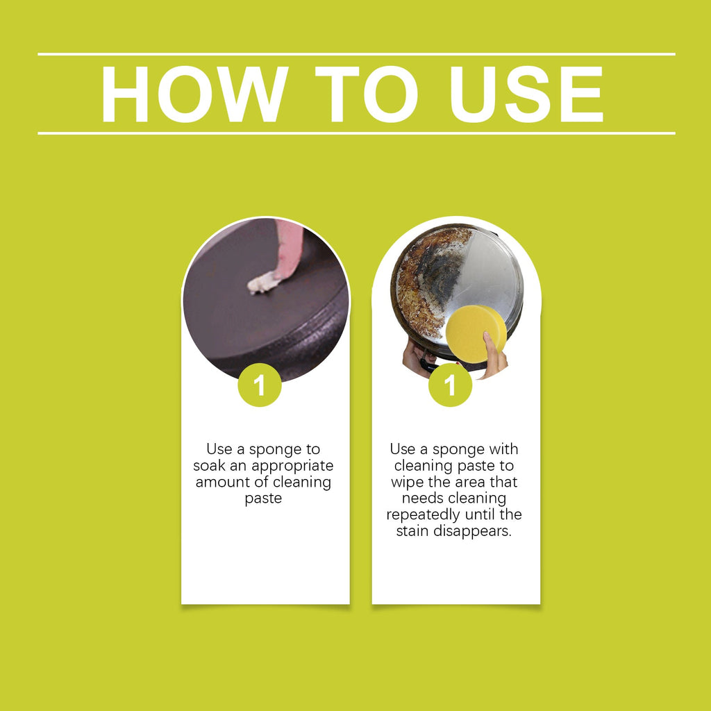 Multi-Purpose Cleaning Paste Household Kitchen Bathroom Furniture Grease And Scale Multi-Purpose Cleaner