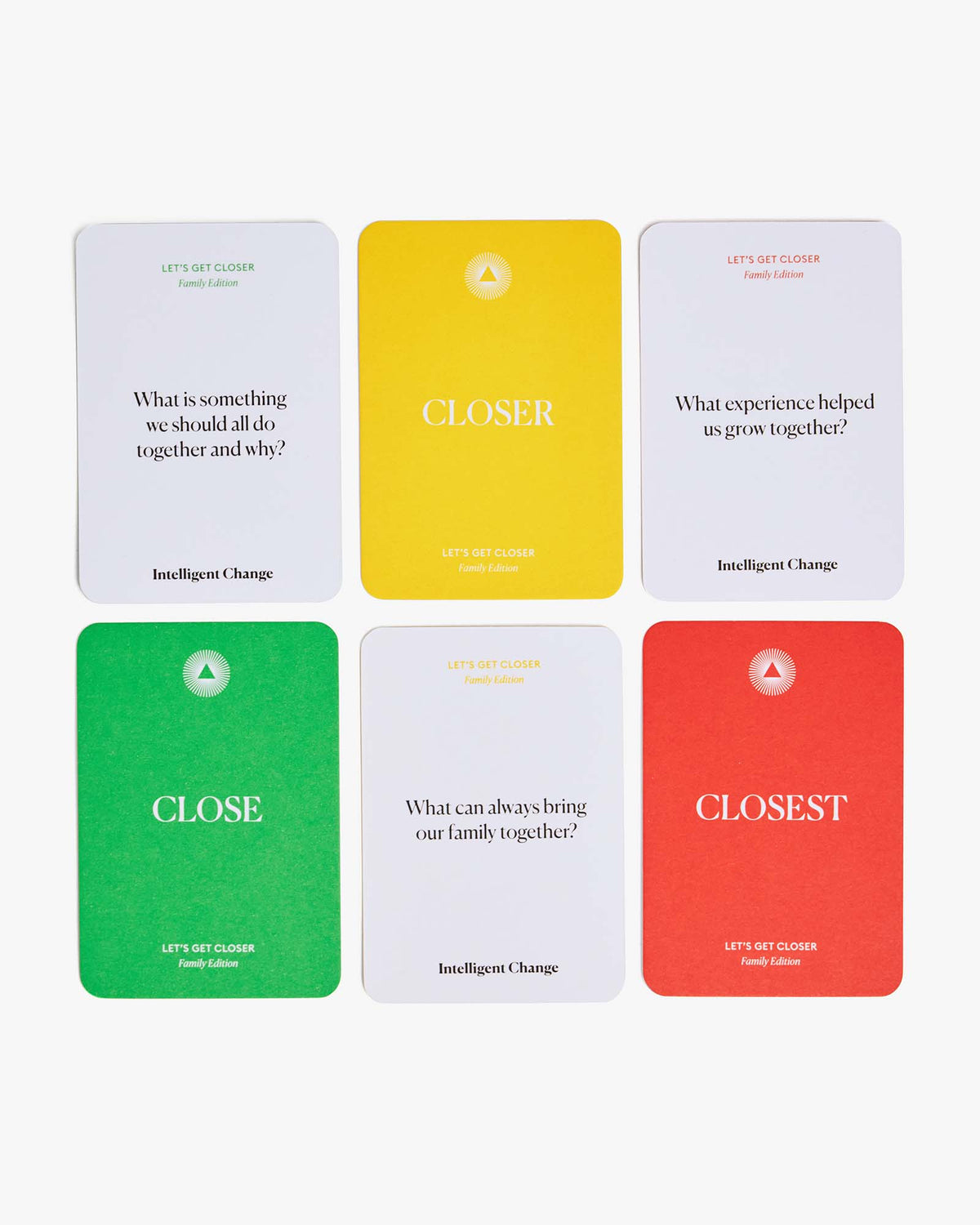 Get Closer Conversation Game: Family - Family