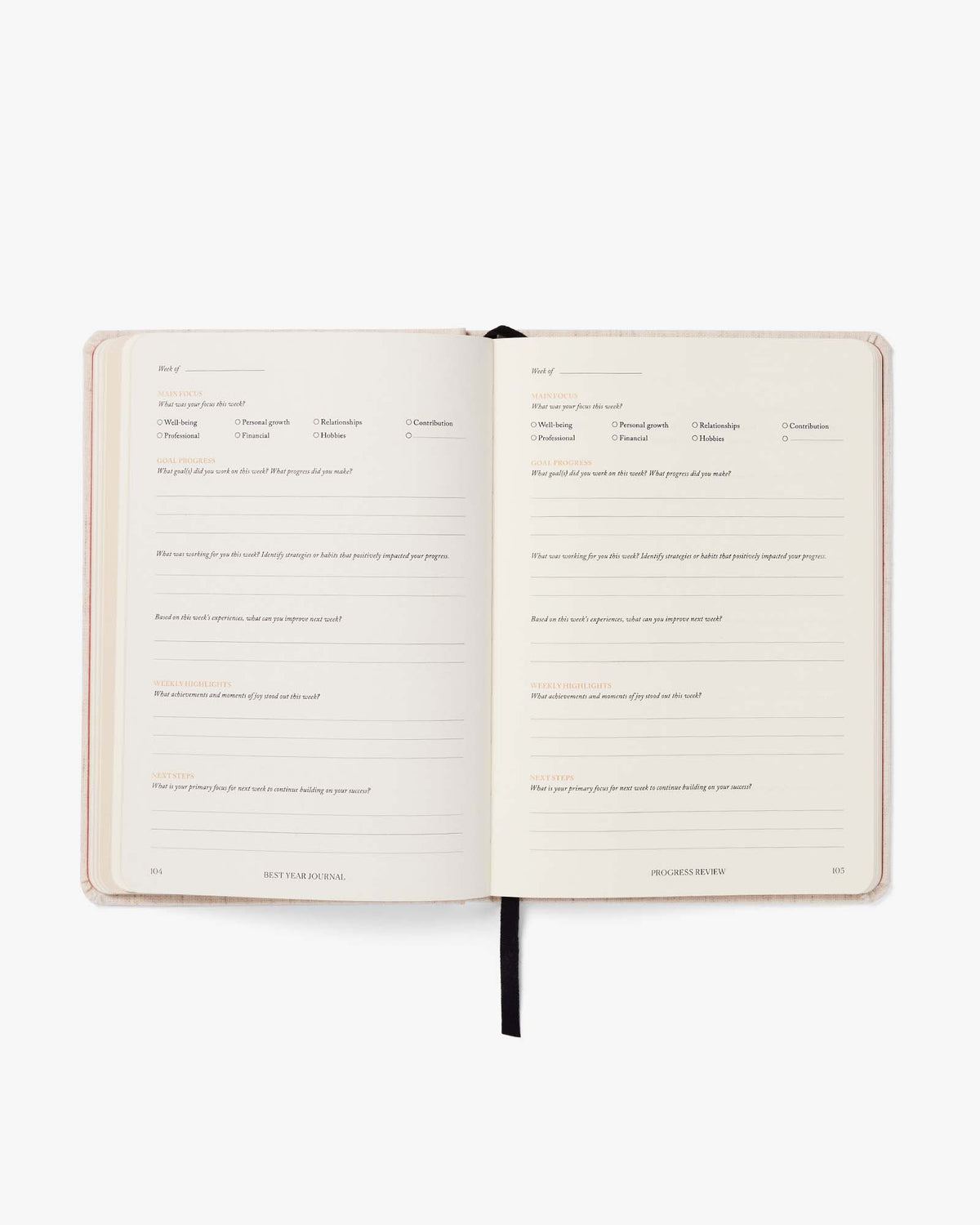 Best Year Journal - Oat