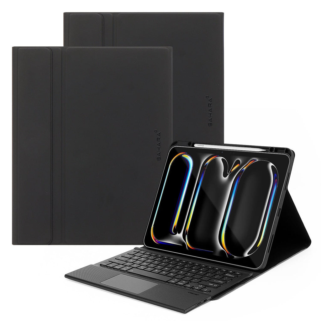 iPad Pro 11-inch (M4 2024 / M5 2025) Keyboard Case - Folio Design, Built-in Touchpad | Navigate Series