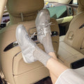 Versatile And Lightweight Retro Flat White Shoes For Women, 2026 New Summer Soft Soled Casual Training Board Shoes
