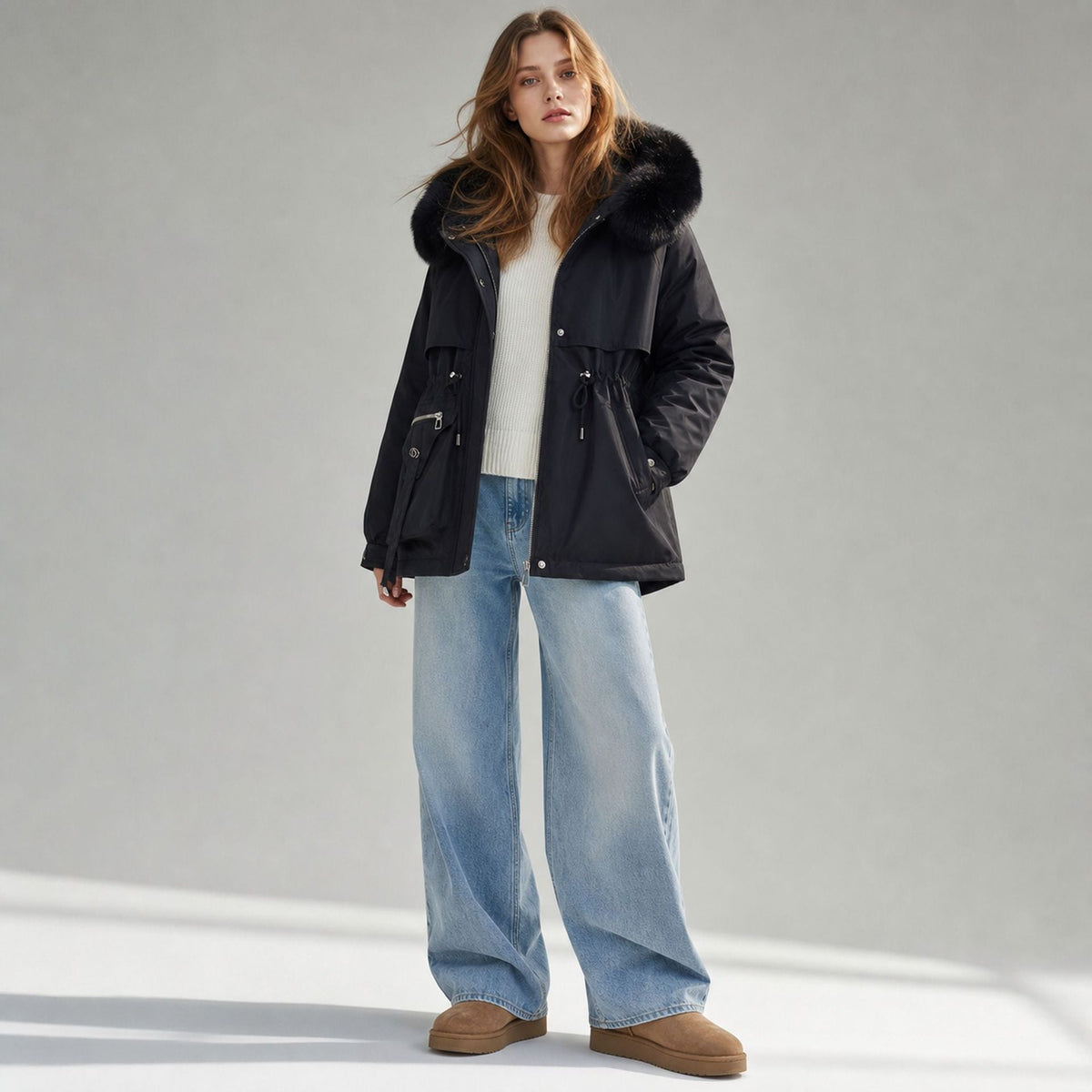 Waist Slimming Fashion Casual Jacket