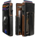 Multi-Card Short Metal Card Holder Mens Wallet