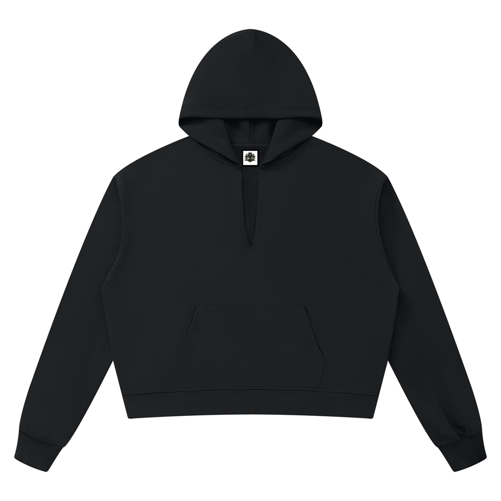 Loki & Ivy Unisex Boxy Raw Edge Hoodie