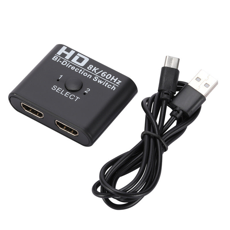 Hdmi Two Input And One Output 8K 60Hz HD AB Switcher