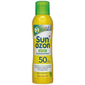 Sunozon Sunscreen Spray SPF 50 for Athletes: High UVA/UVB Protection, Sweat & Water Resistant - Clear Formula for Sensitive Skin