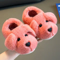 Kids' Animal Cartoon Slippers – Non-Slip Warm Indoor Shoes for Toddlers & Children