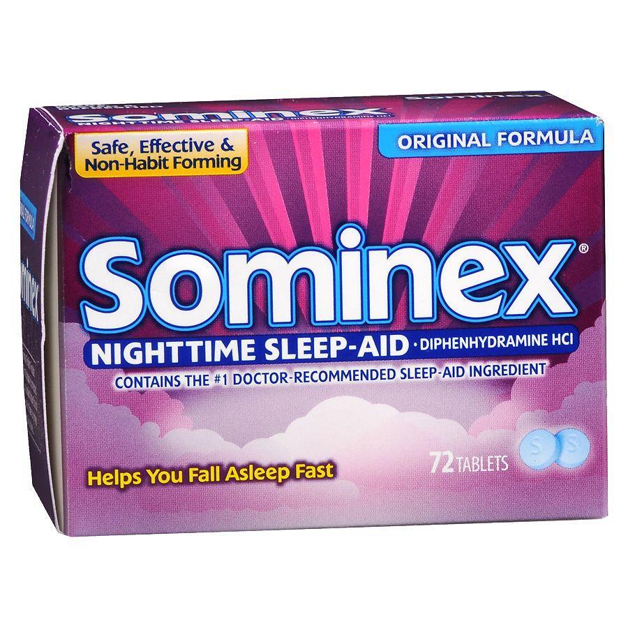Sominex Nighttime Sleep-Aid Original Formula Tablets