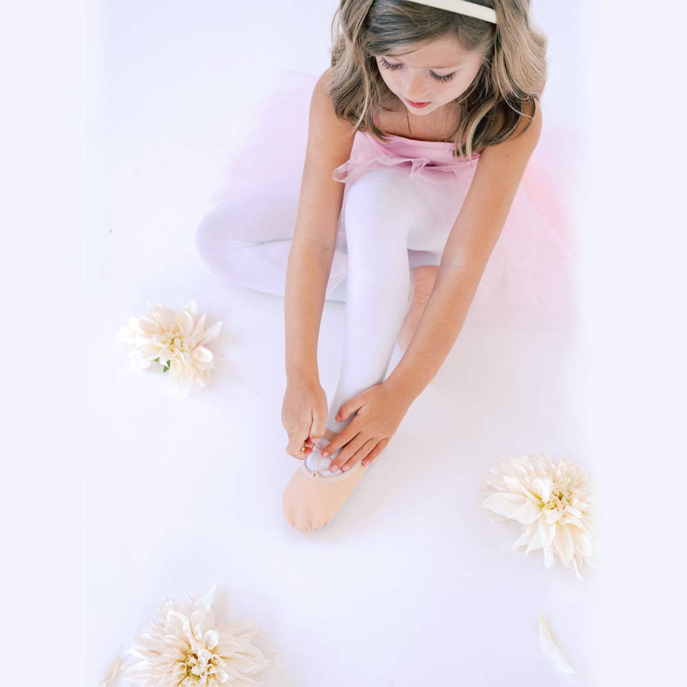 Stelle Ballet Shoes for Girls Toddler Soft Leather Split Sole