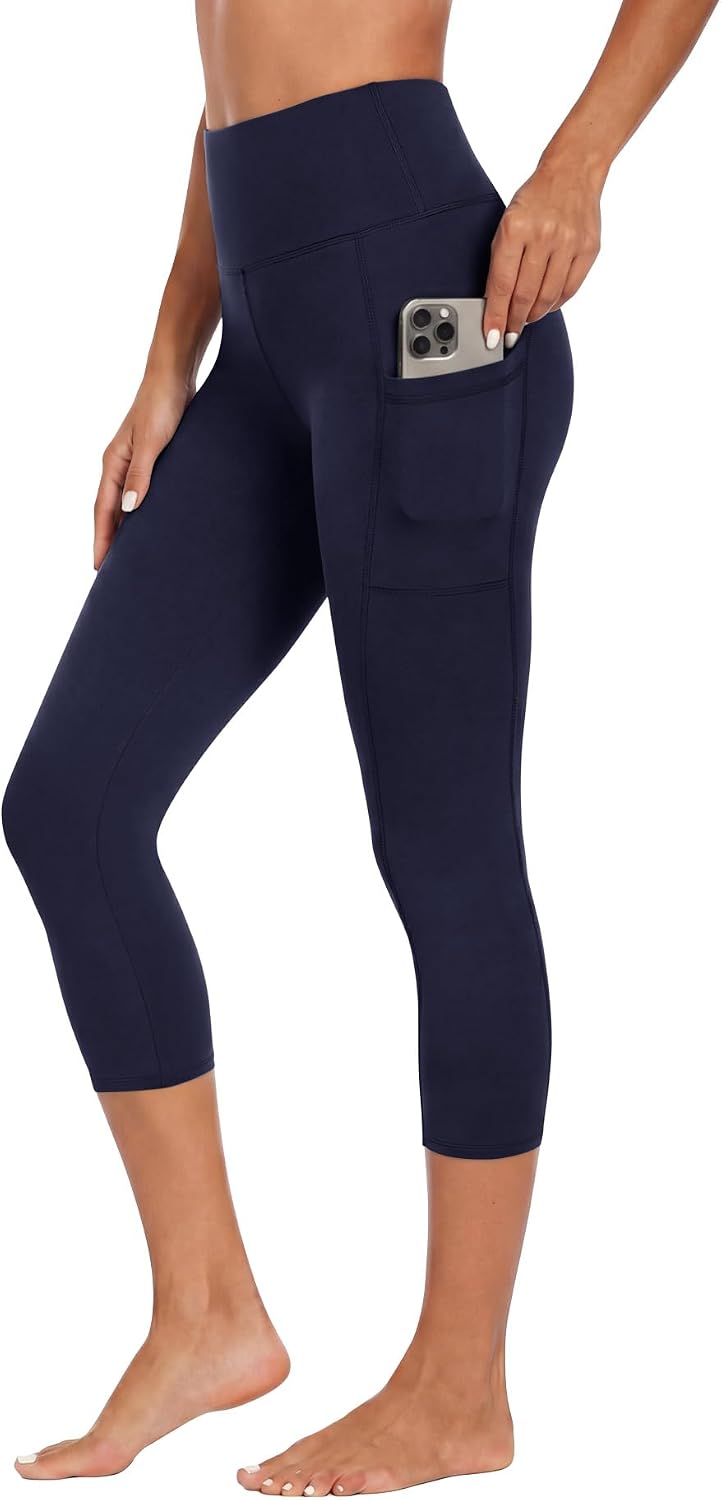 GAYHAY High Waisted Leggings with Pockets for Women - Buttery Soft Yoga Pants for Gym Workout, Athletic Running