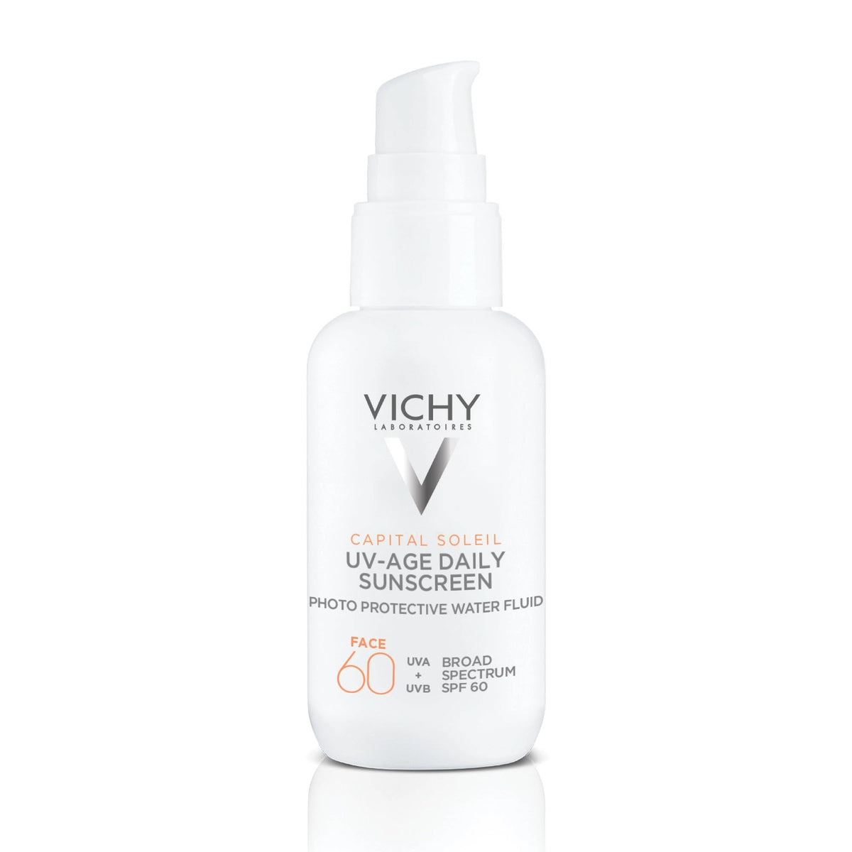 Vichy Ideal Soleil Emulsion SPF 50 - Water-Resistant, Hypoallergenic Face Sunscreen for Sensitive & Oily Skin