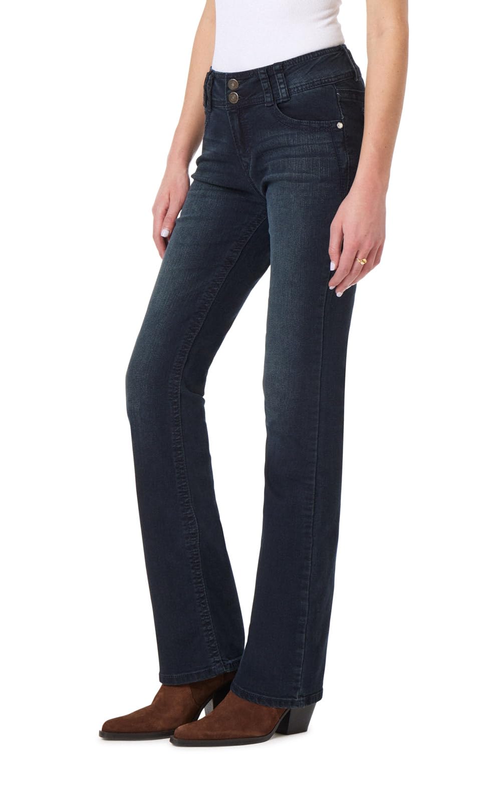 WallFlower Luscious Curvy Bootcut Jeans for Women, Sizes 0-24