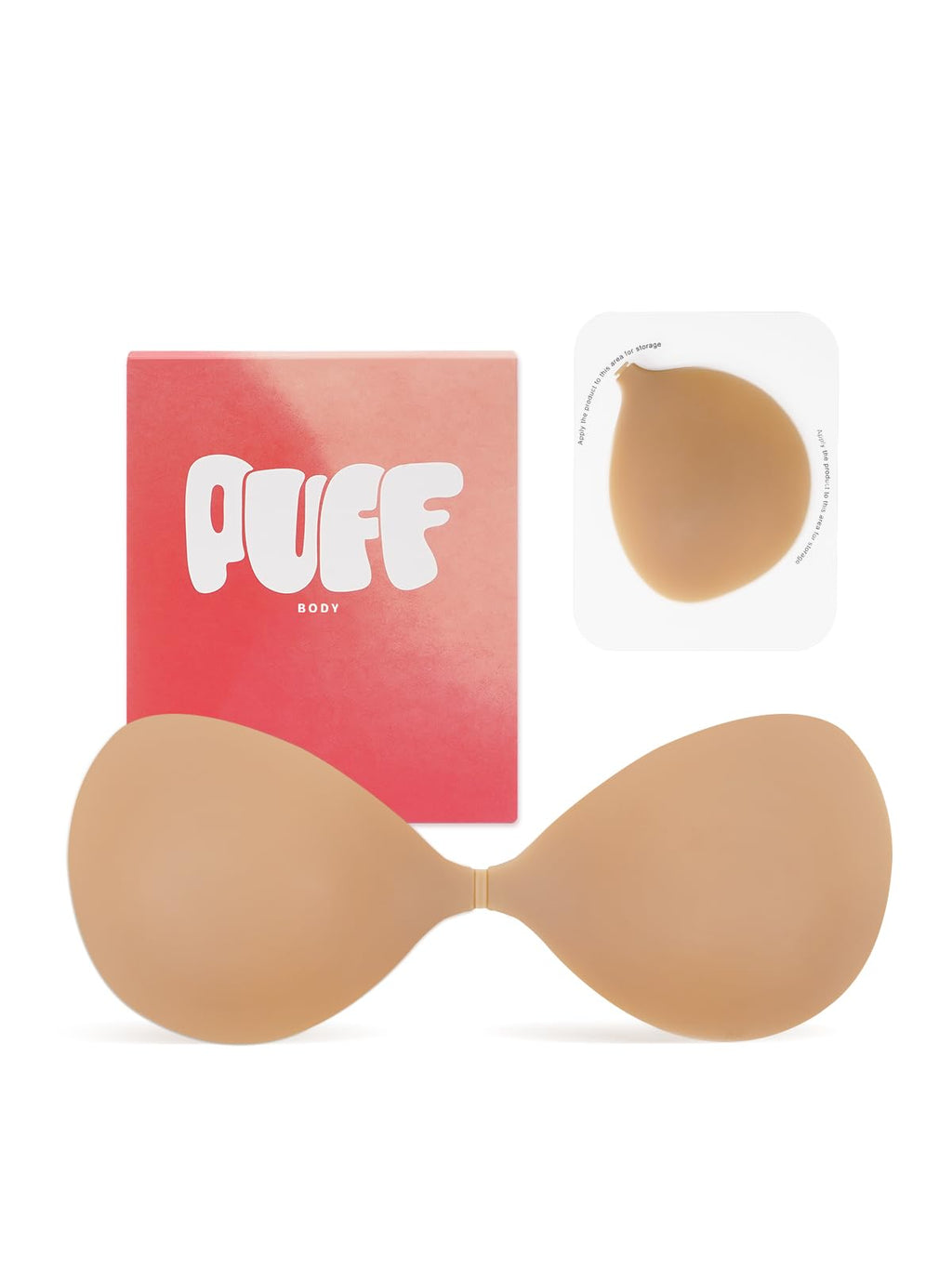 Sticky Bra Push Up, Invisible Strapless Adhesive Bra