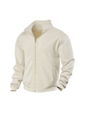 Mens Stand-collar Padded Jacket