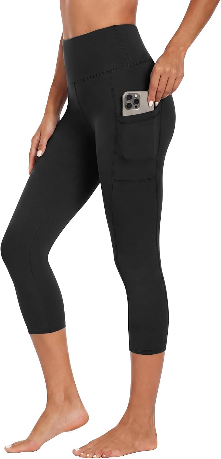 GAYHAY High Waisted Leggings with Pockets for Women - Buttery Soft Yoga Pants for Gym Workout, Athletic Running