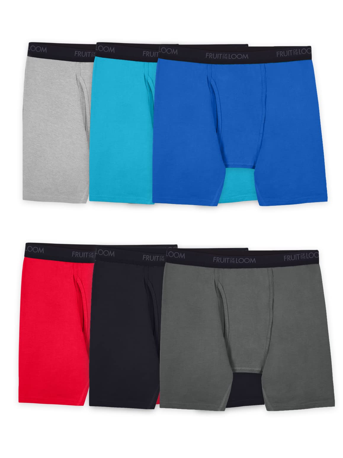 Fruit of the Loom Men's Coolzone Boxer Briefs, Moisture Wicking & Breathable