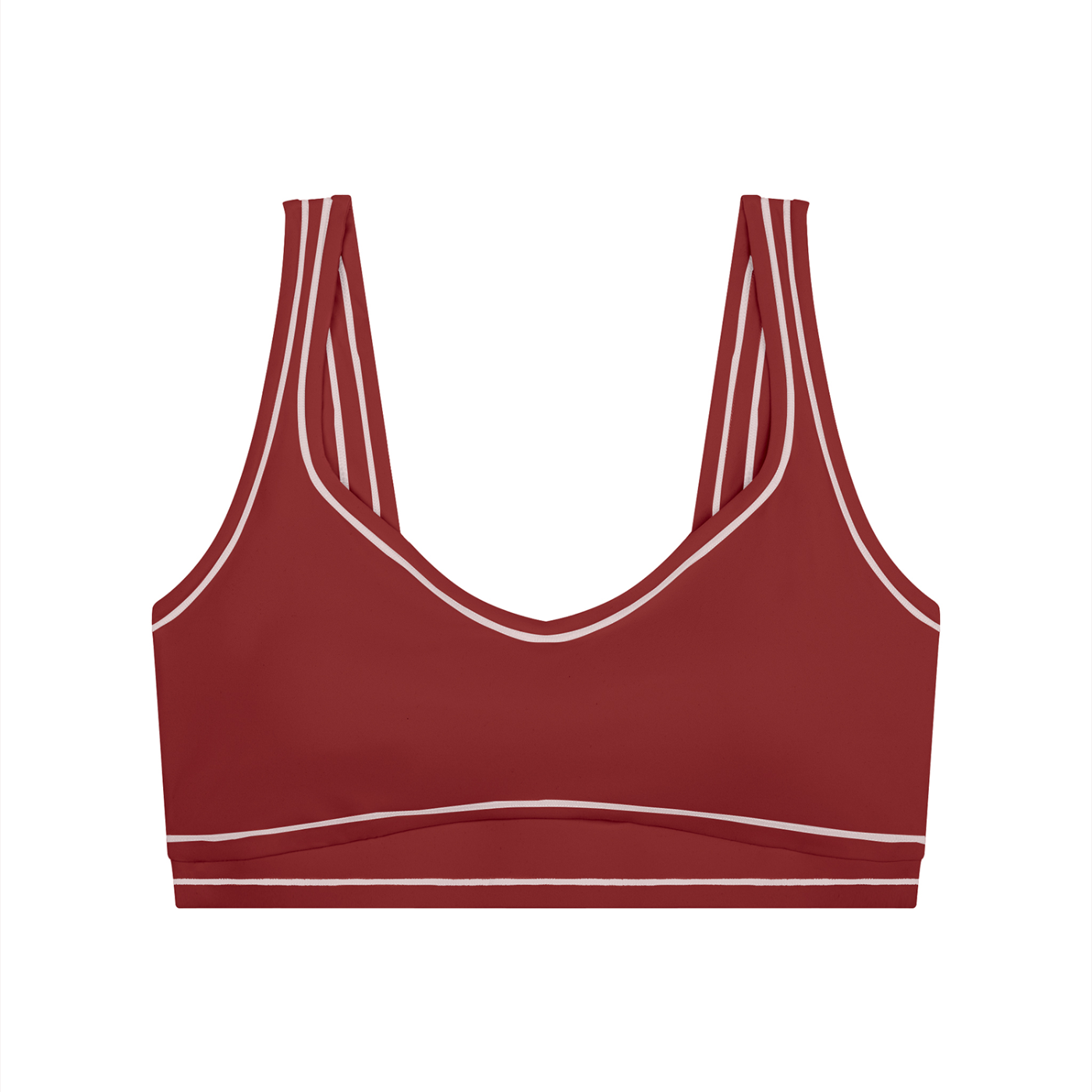 Loki & Ivy Women’s Topstitching Yoga Sports Bra