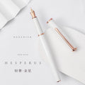 LT Hongdian 920 Rose Gold Fountain Pen Superfine/Fine nib 0.4/0.5mm Ladies Elegant And Excellent Business Office Gift Pen