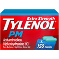 Tylenol® PM Extra Strength 25 mg - 500 mg Tablet CPLT, 150 EA