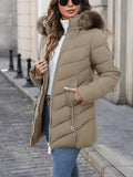 Mid-length Casual Versatile Cotton-padded Coat For Women
