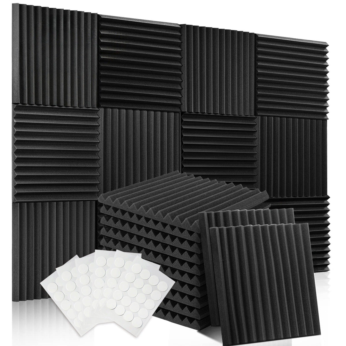 Acoustic Foam For Professional Recording Studio Walls