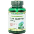 Nature's Bounty Natural Whole Herb Saw Palmetto, 450 Mg, Capsules