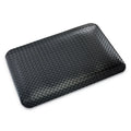 Crown Industrial Deck Plate Anti-Fatigue Mat, Vinyl, 24 x 36, Black