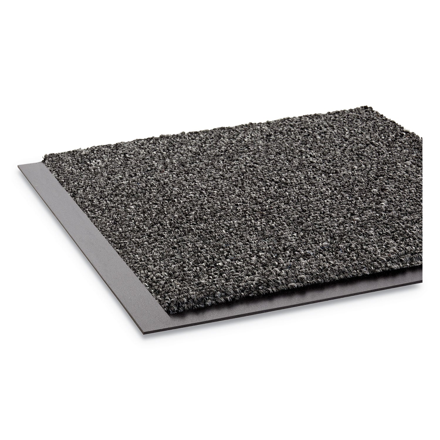 Crown Walk-A-Way Indoor Wiper Mat, Olefin, 48 x 72, Gray