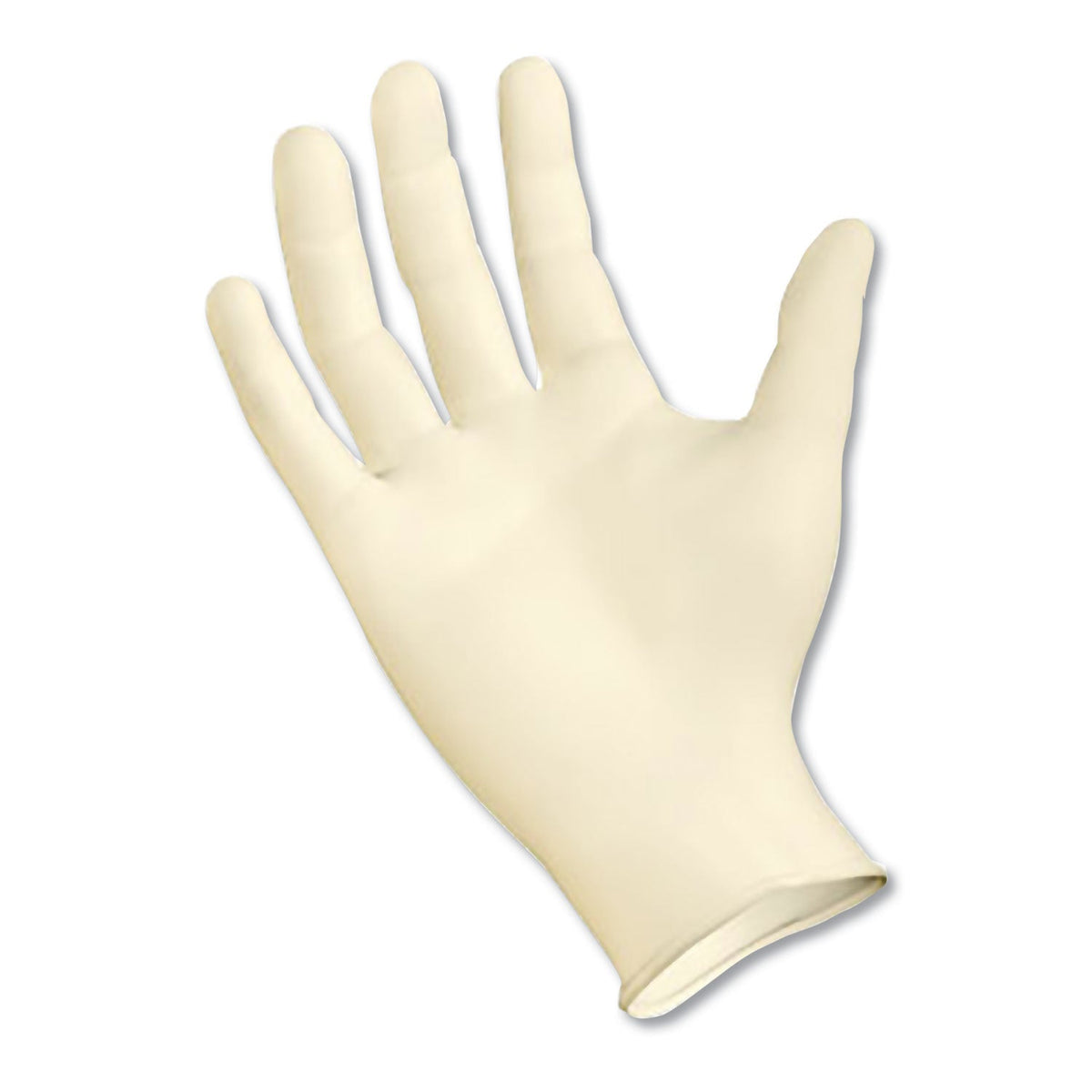 Boardwalk Powder-Free Synthetic Examination Vinyl Gloves, Large, Cream, 5 mil, 1000/Ctn
