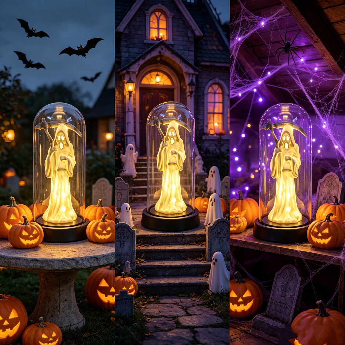 Halloween Decor Ghost Horror Creative Luminous Decoration