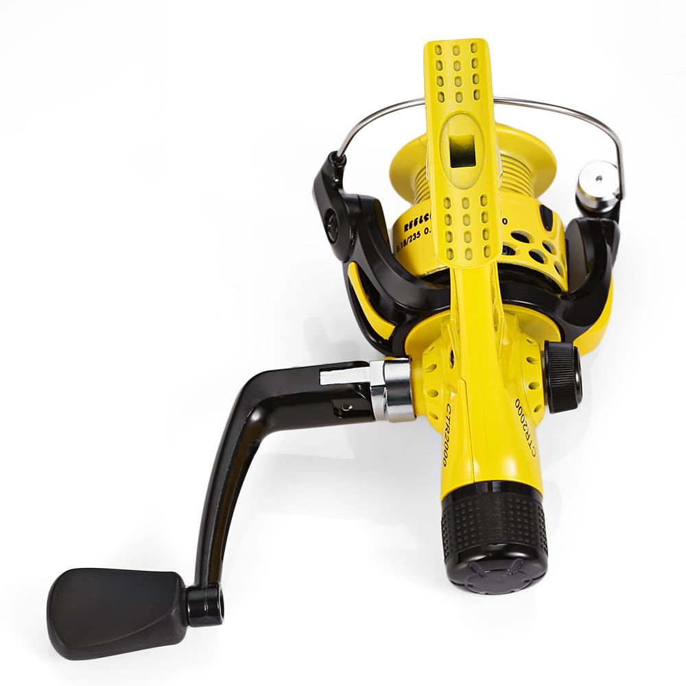 YUMOSHI 12BB 5.5:1 Lightweight Plastic Spinning Fishing Reel