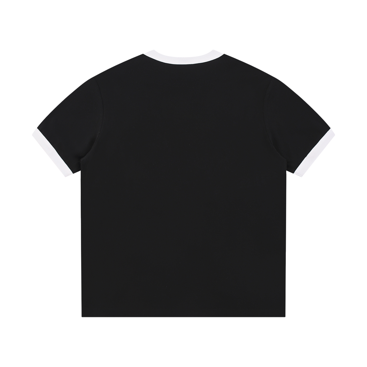 Loki & Ivy Contrast Edge Ribbed Crewneck T-Shirt