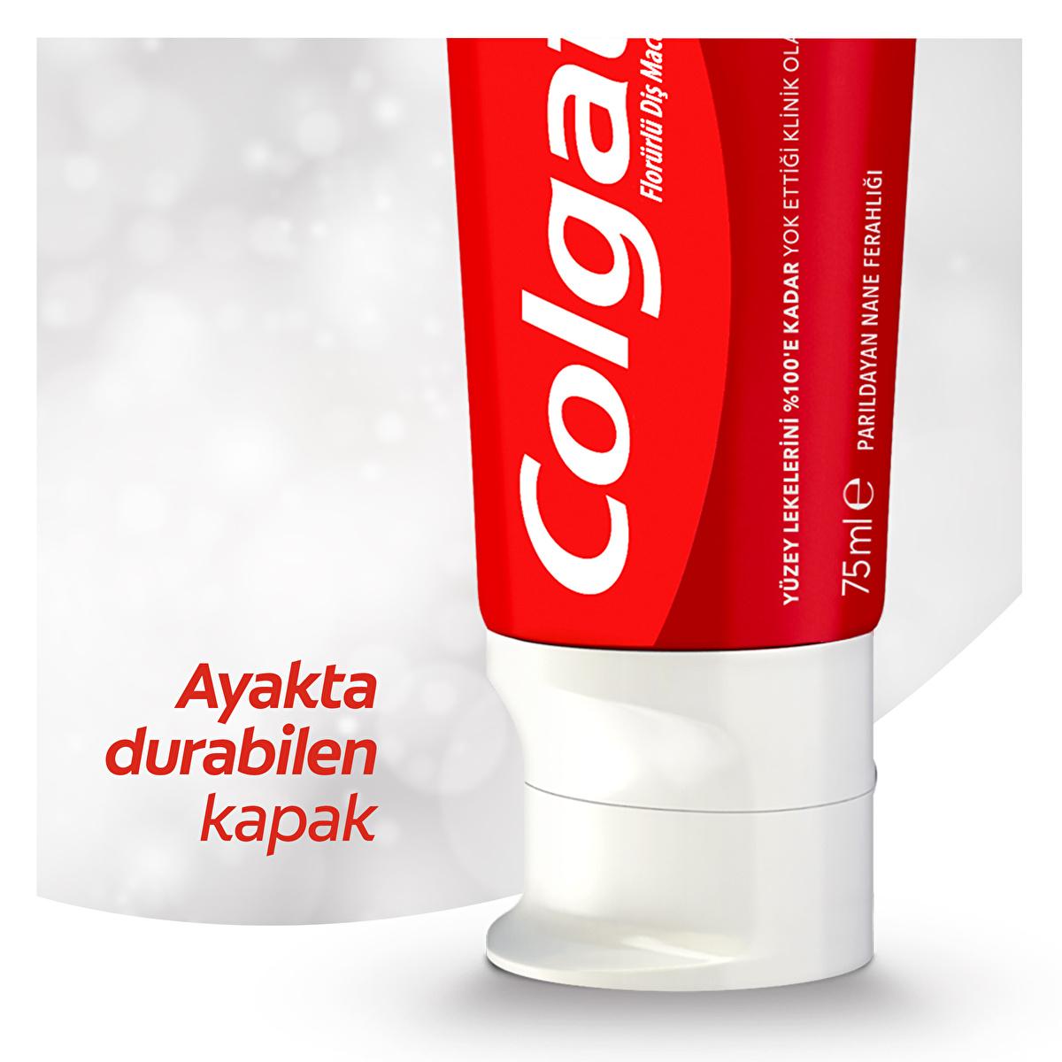 Colgate Optic White Whitening Toothpaste - Clinically Proven for Brighter Smile, 2.54 fl oz